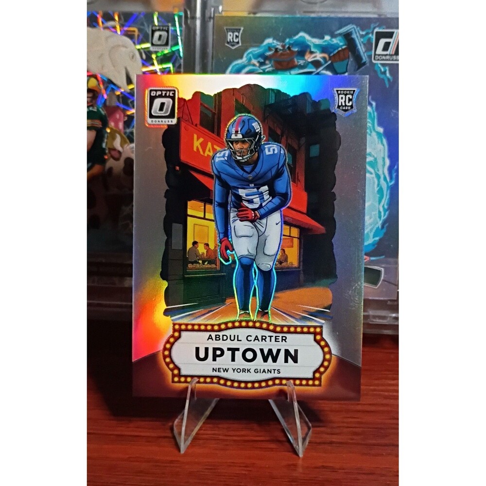 2025 Panini Donruss Optic - Uptowns Abdul Carter #1 (RC) Pack Fresh